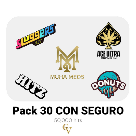 Pack 30 plumas CON SEGURO