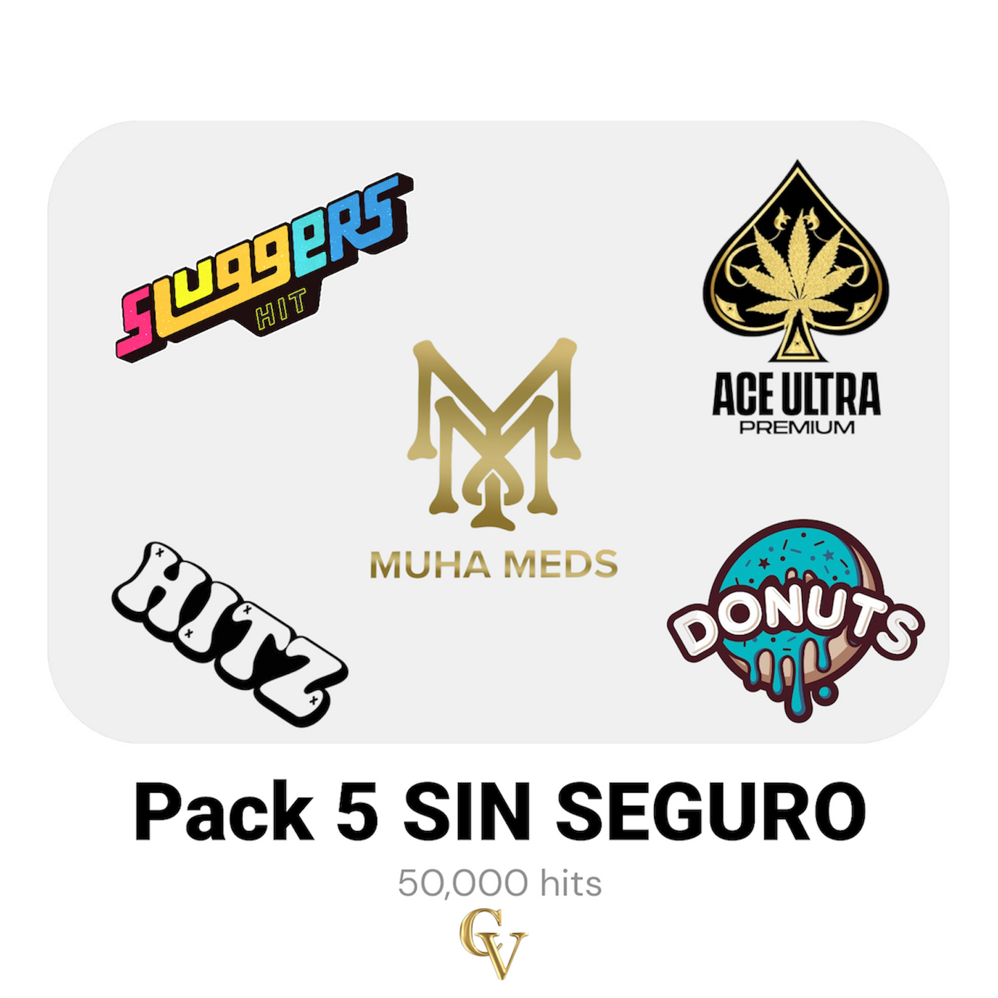 Pack 5 plumas SIN SEGURO