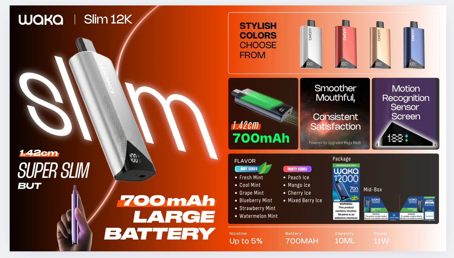 Waka Slim 12,000 ORIGINAL